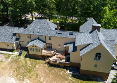 completed roof replacement